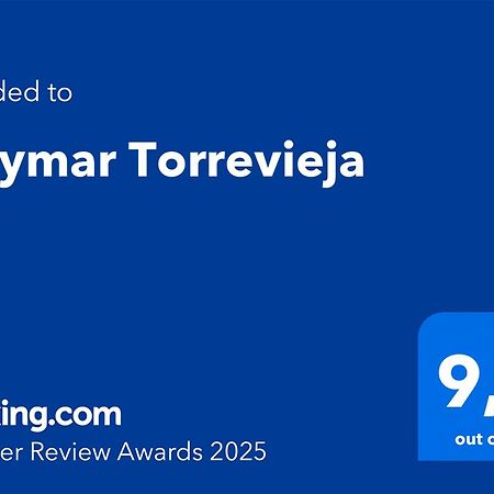 Solymar Torrevieja Apartment Ngoại thất bức ảnh